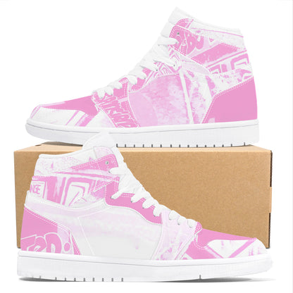 The Metro | High Top AF1 Style Sneakers | Artist Designed LA Based - Art Meets Apparel