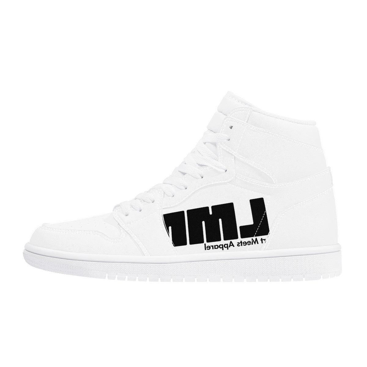 The Original White LMNE | High Top Eco Friendly Leather | LIMITED EDITION KICKS MENS