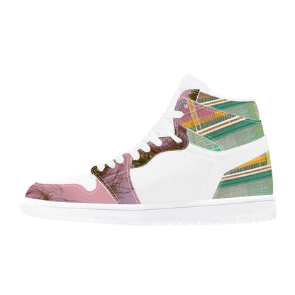 Tropi Cali | High Top Eco Friendly Leather Sneaker | LMNE Sneaker Collection