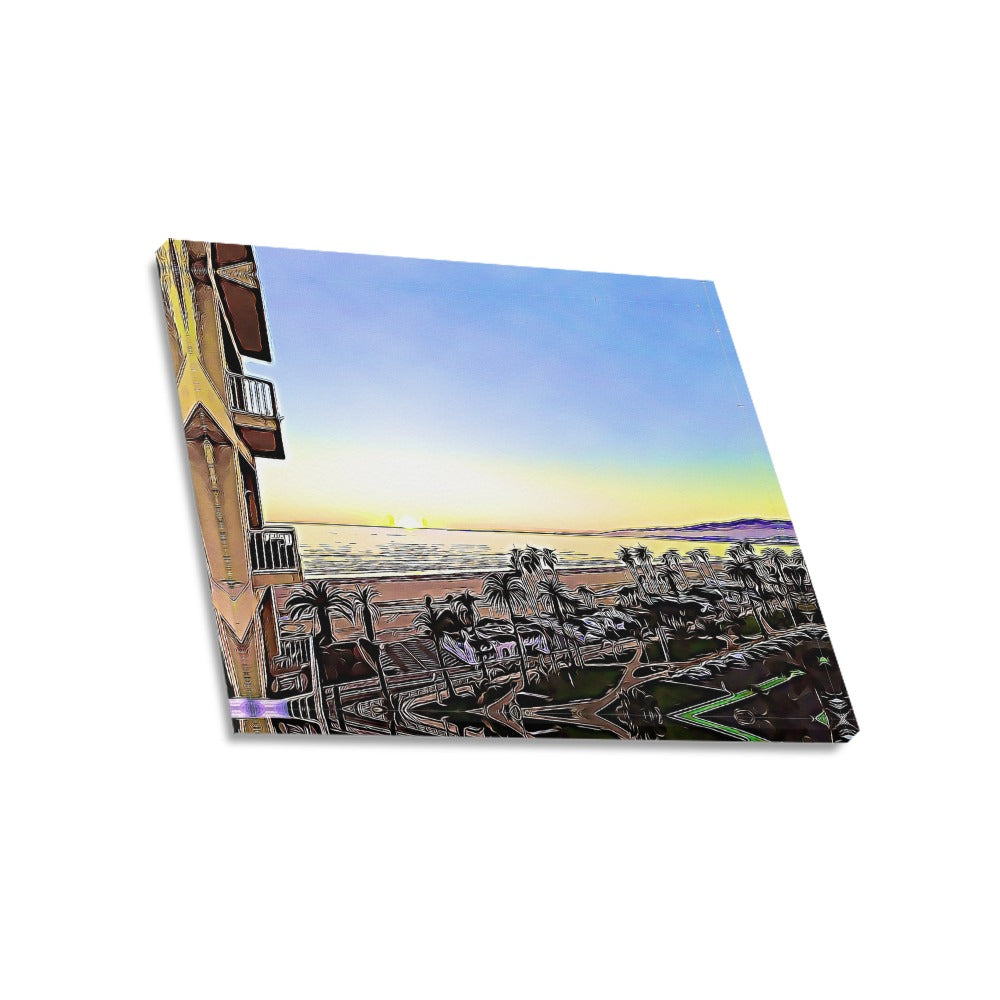 Into The Palisades #2 | Frame Canvas Print 20x16 inch - Art Meets Apparel