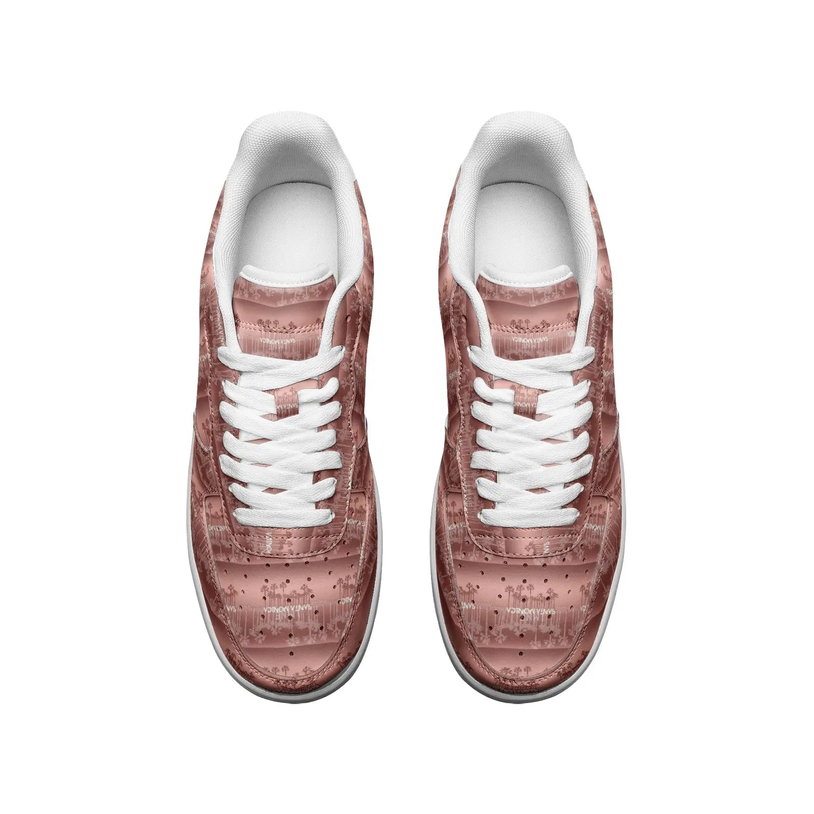 Saint Monica Sunsettin | Premier Low Top Leather Sneakers - Image #3