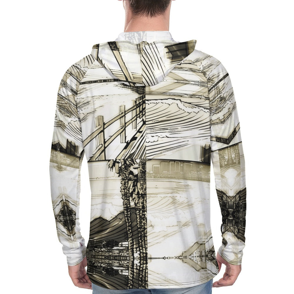 Hidden Art #4 | Hoodie Long Sleeve (Men's) | Hidden Art Collection - Art Meets Apparel