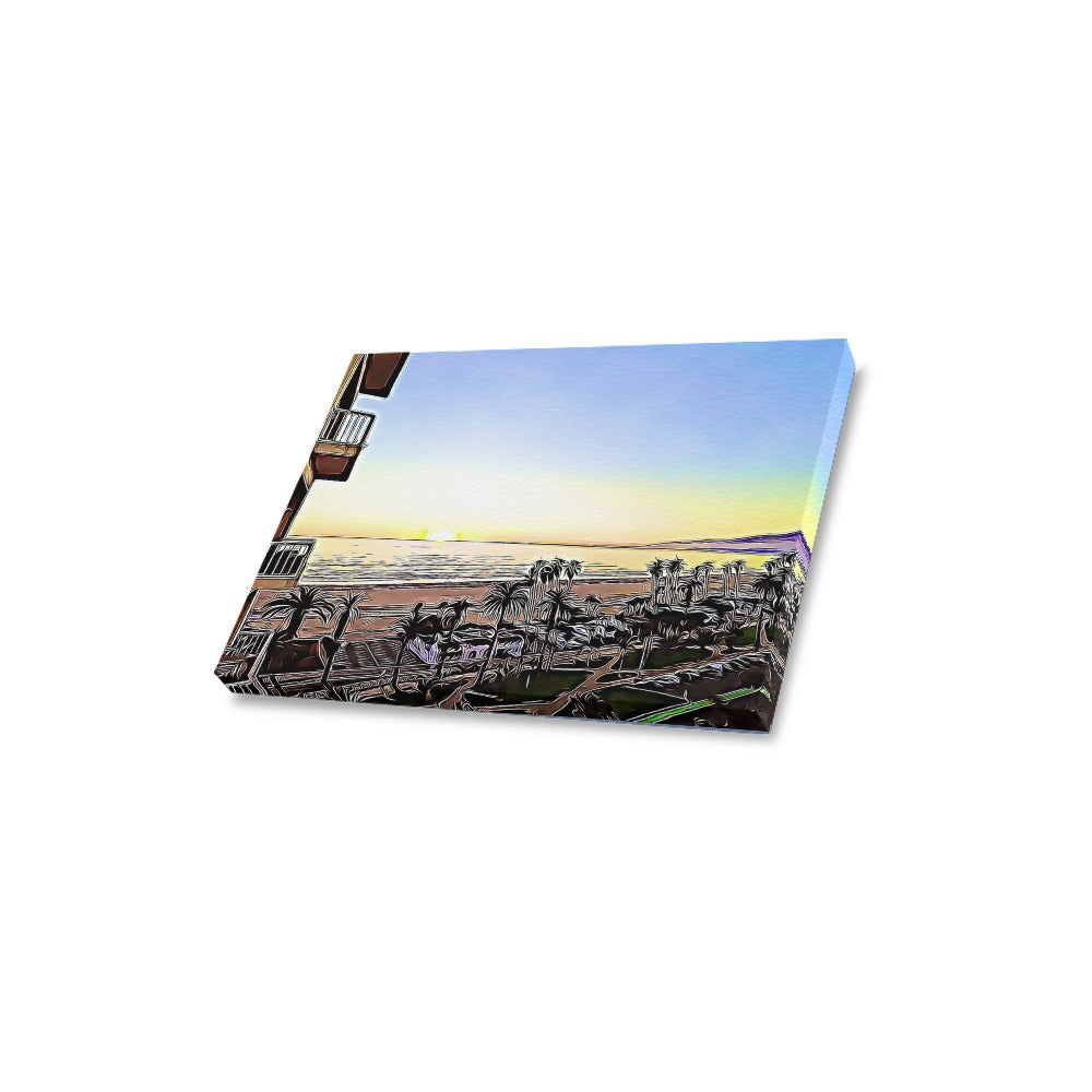 Out Over the Palisades Canvas 16x12 inch