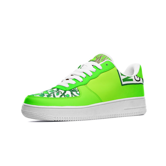 Unisex Low Top Leather Sneakers