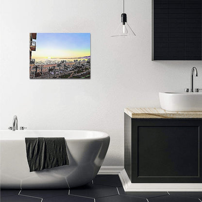 Out Over the Palisades Canvas 16x12 inch