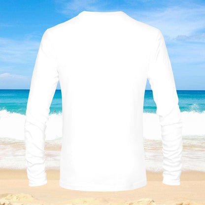 Malibu Bleu | Men's Long sleeve T-shirt | Local Design - Art Meets Apparel