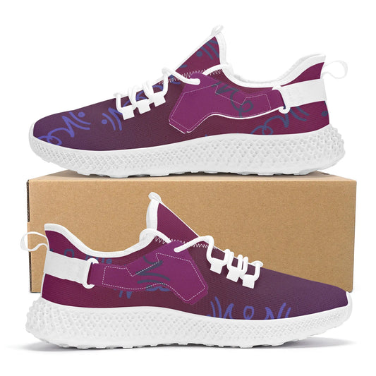 Unisex Purple Sneakers 