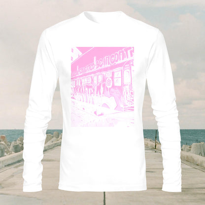 Metro Oceanside | Men's Long Sleeve Tee | Palisade's Artist Design - Art Meets Apparel