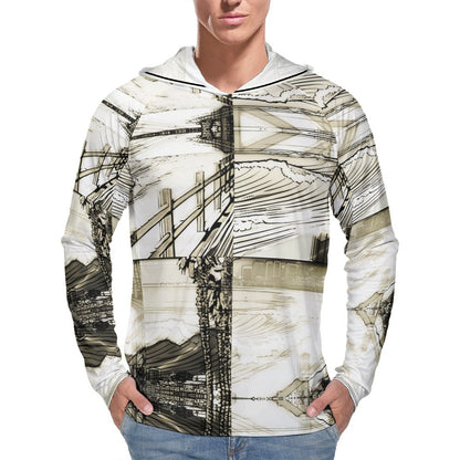 Hidden Art #4 | Hoodie Long Sleeve (Men's) | Hidden Art Collection - Art Meets Apparel