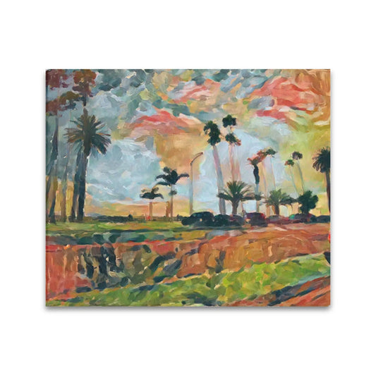 Ocean Boulevard Canvas Print