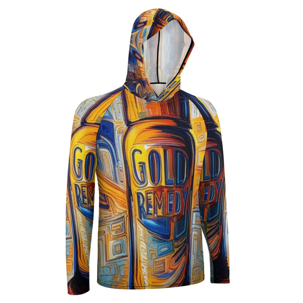 Gold Remedy | Artist Designed | Light Men's Hoodie - Art Meets Apparel