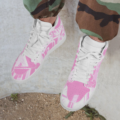 The Metro | High Top AF1 Style Sneakers | Artist Designed LA Based - Art Meets Apparel