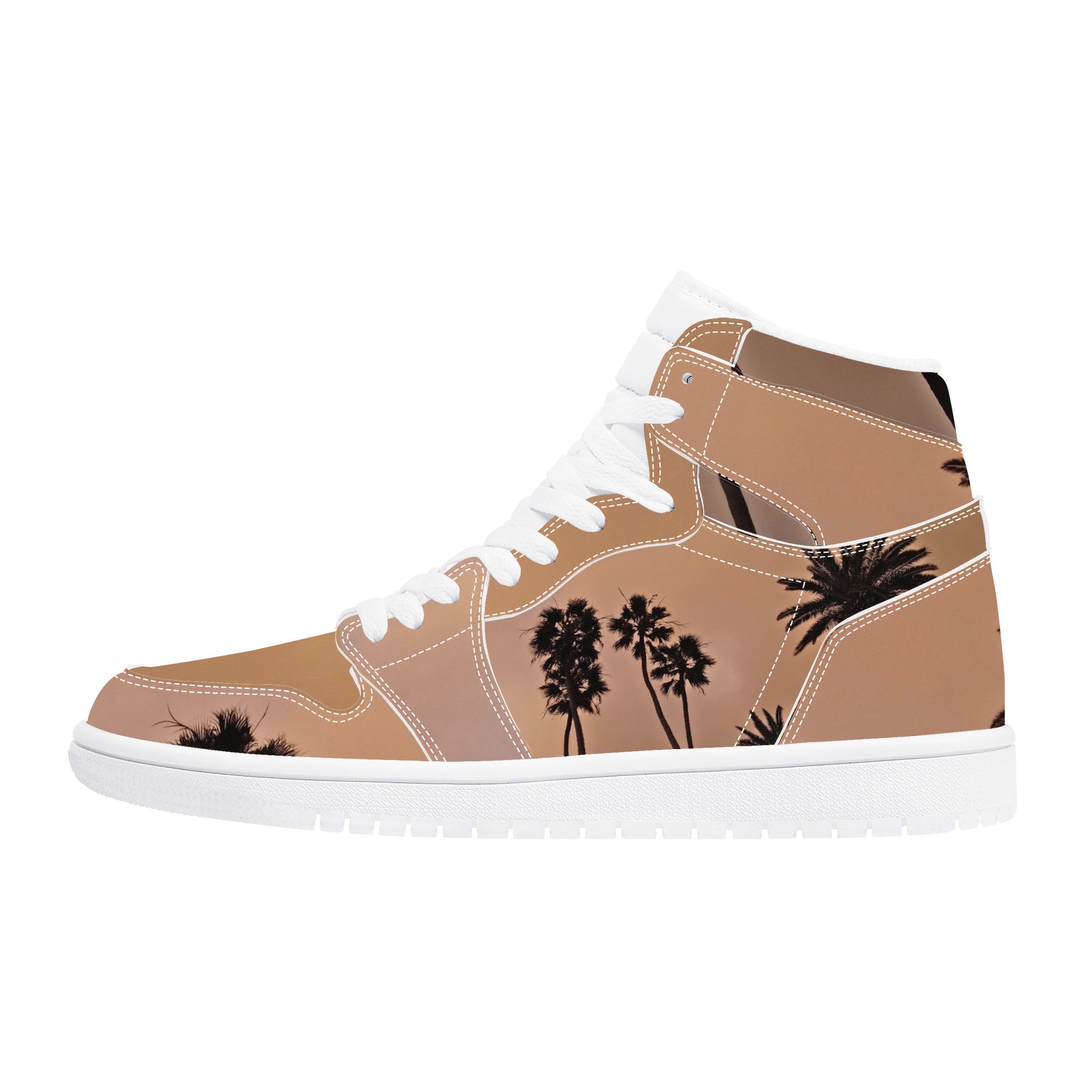 Sandstorm | Men's High Top | Eco Leather Sneaker | Artist Designed - Art Meets Apparel