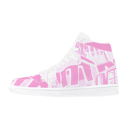 The Metro | High Top AF1 Style Sneakers | Artist Designed LA Based - Art Meets Apparel