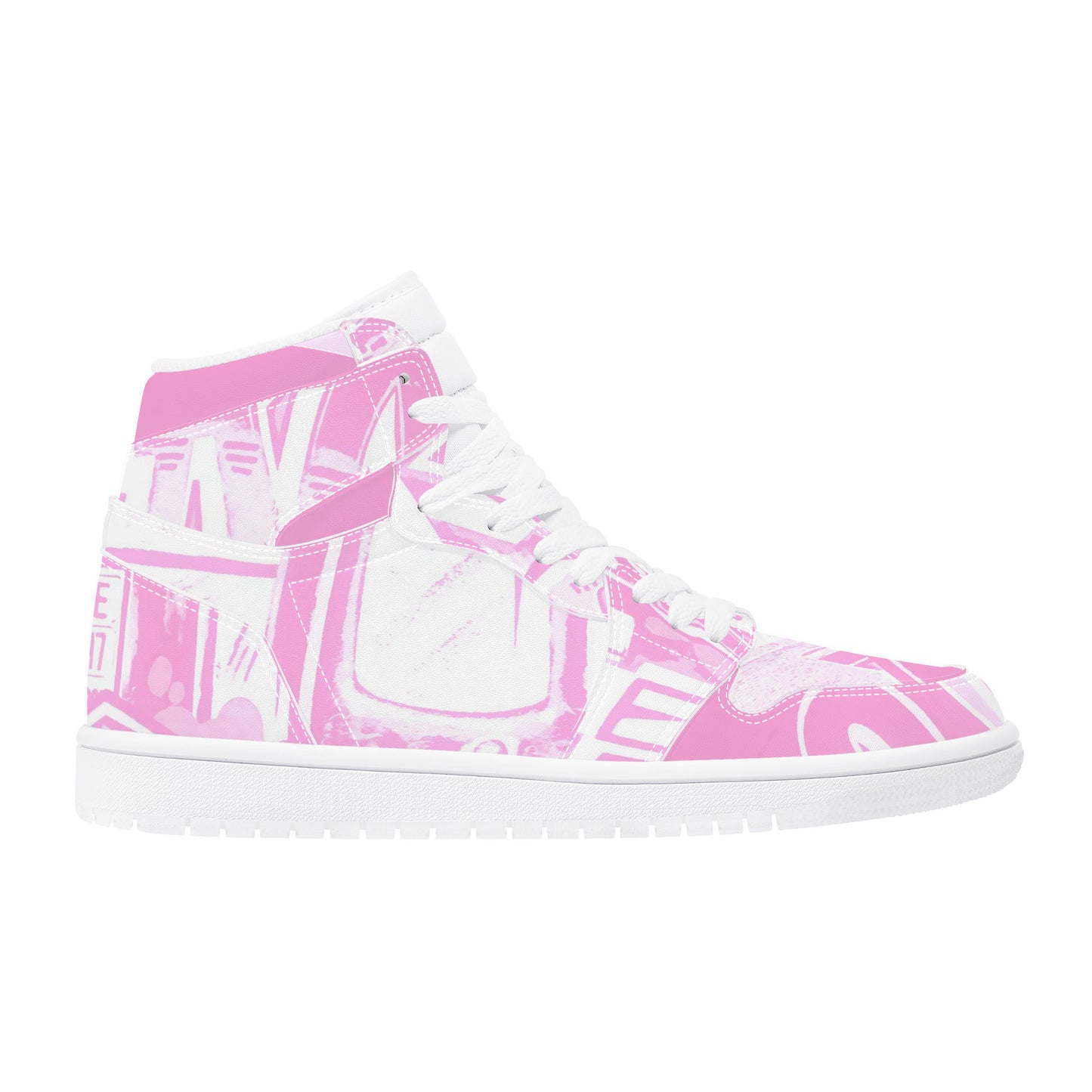 The Metro | High Top AF1 Style Sneakers | Artist Designed LA Based - Art Meets Apparel