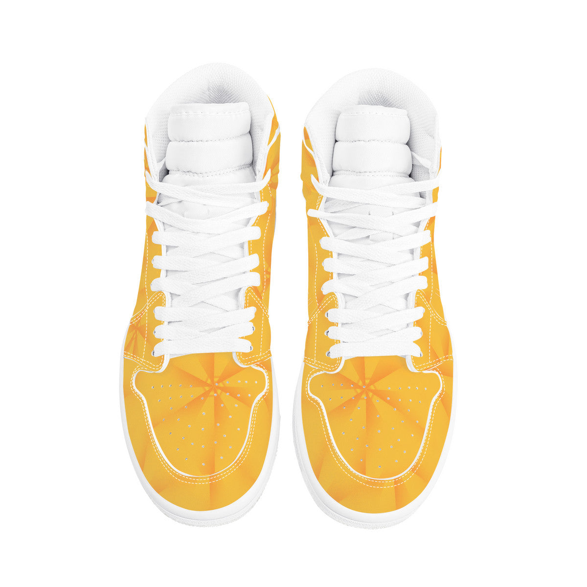 Cali Sunshine | High Top Eco Leather Sneaker | Local Artist Design Santa Monica