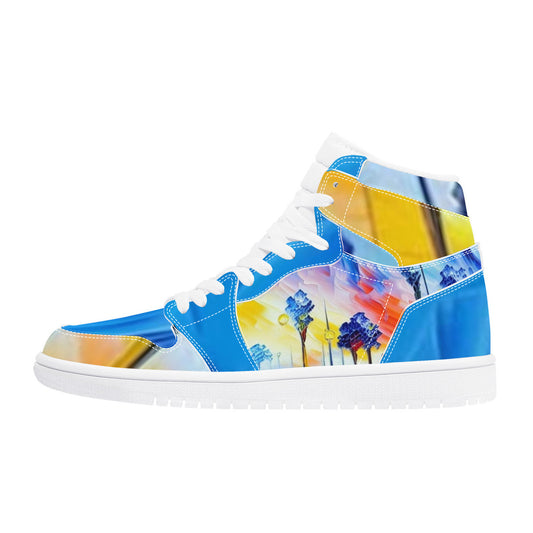 Mens High Top | Palisades SM Piece | Artist Design | - Art Meets Apparel