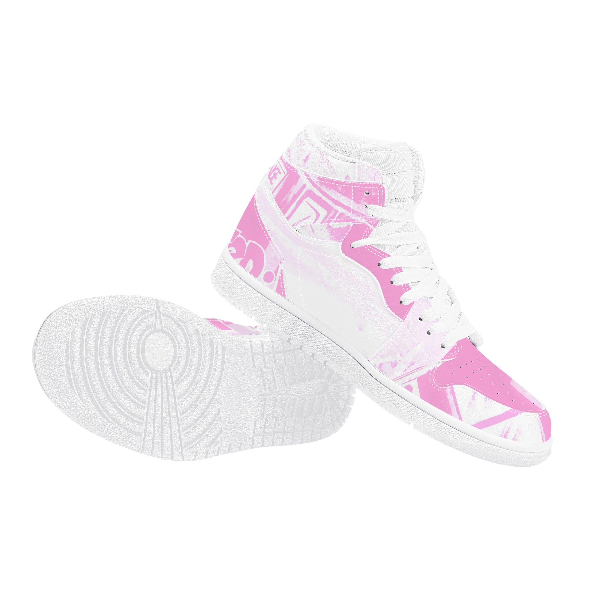 The Metro | High Top AF1 Style Sneakers | Artist Designed LA Based - Art Meets Apparel