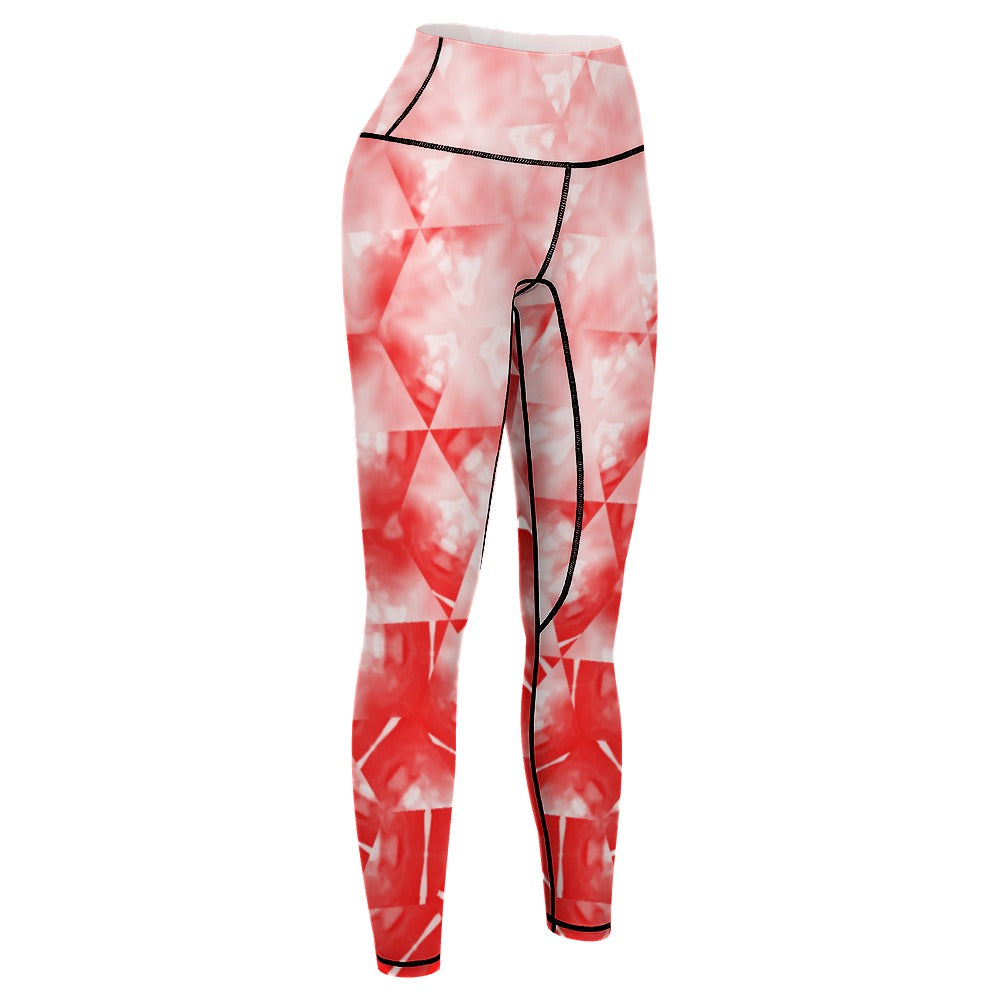 West Coast Designed Women's Sports Yoga Pants Art Meets Apparel