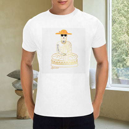 Smoke Break Zen By Lemonei Mens T-Shirt Art Meets Apparel