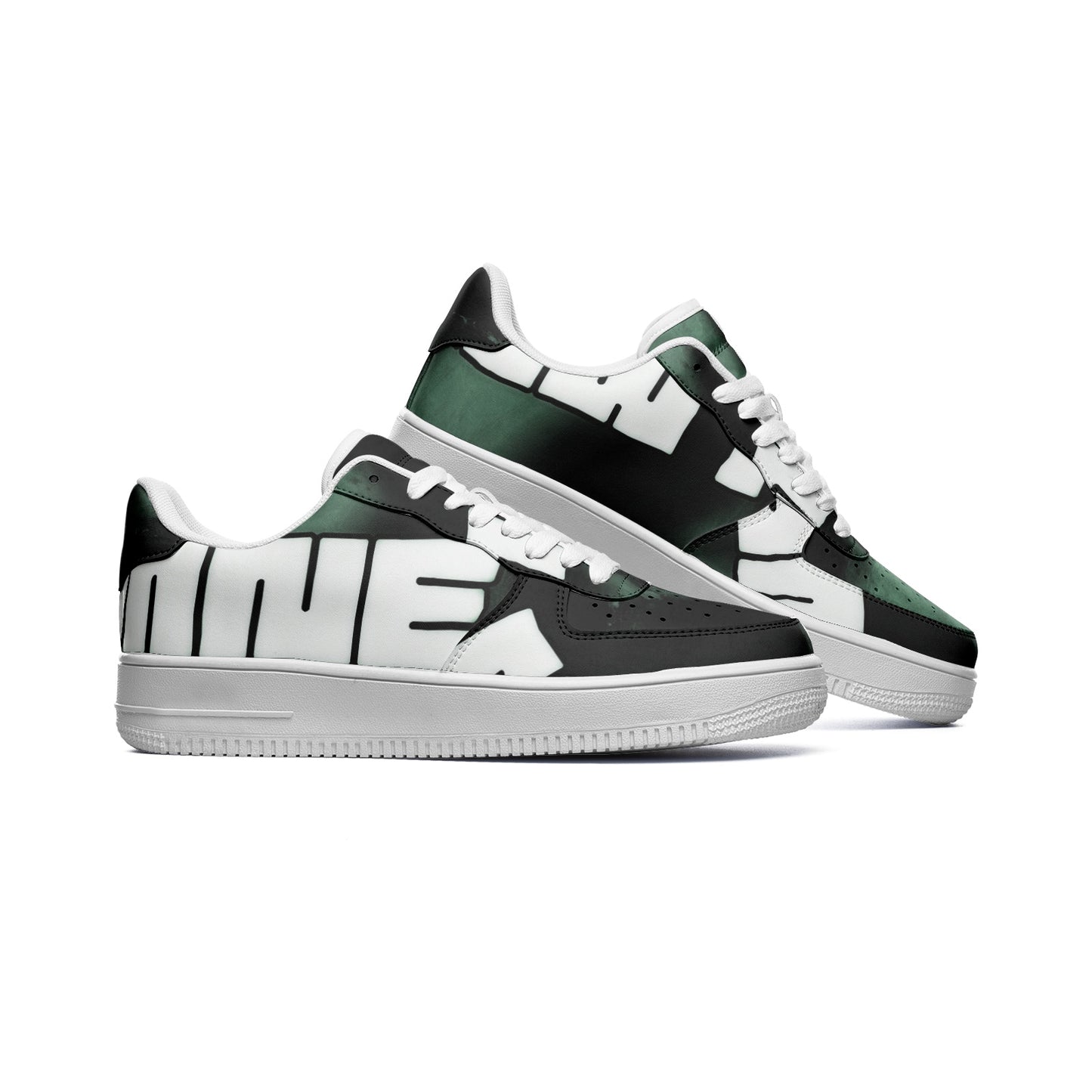 Emerald VVS | Low Top Leather Sneakers | Premier Collection