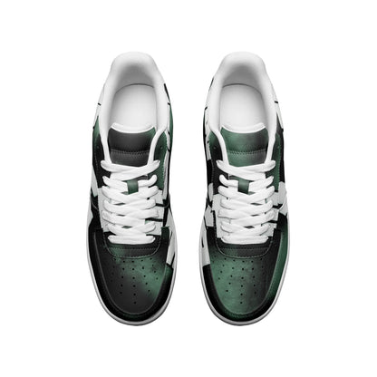 Emerald VVS | Low Top Leather Sneakers | Premier Collection