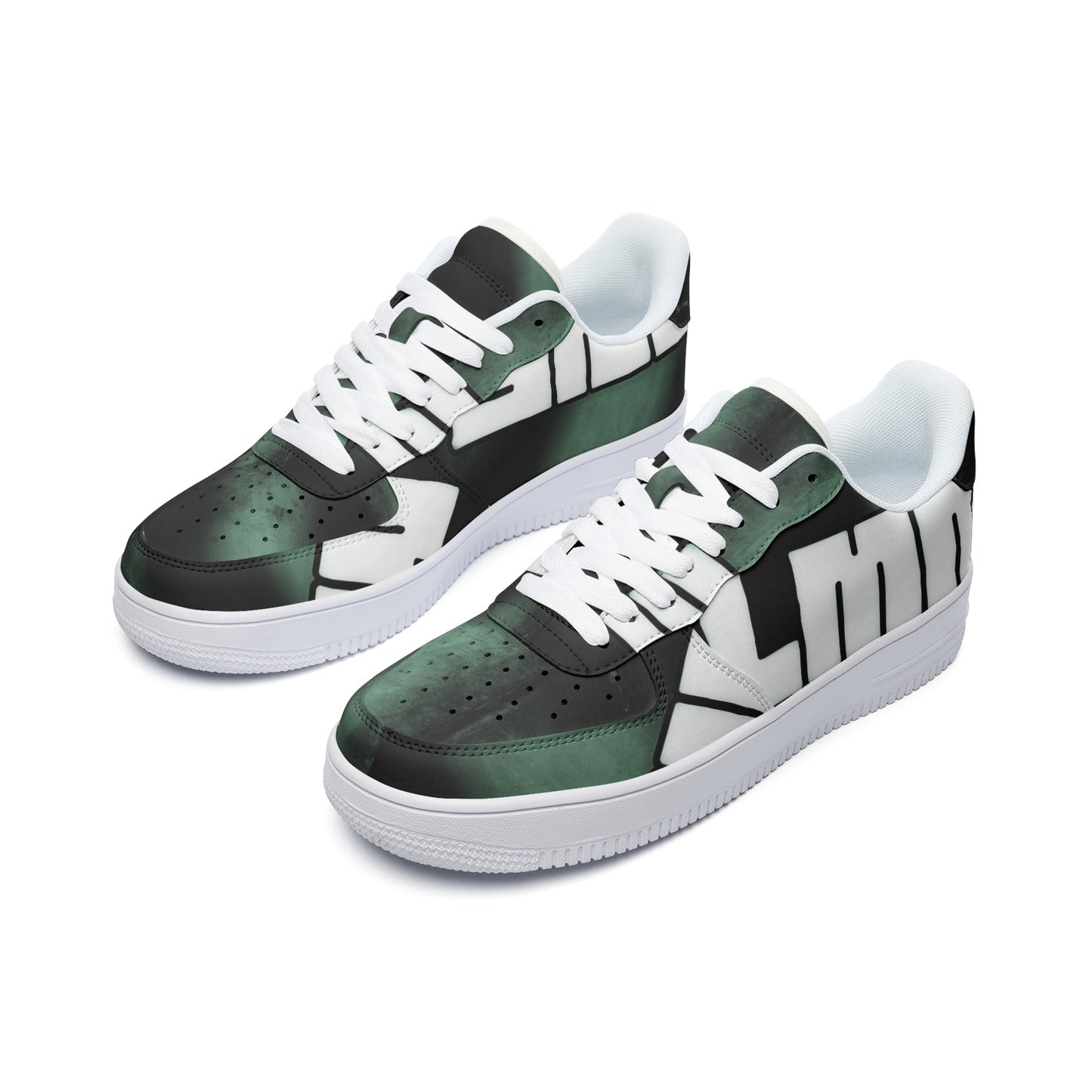 Emerald VVS | Low Top Leather Sneakers | Premier Collection