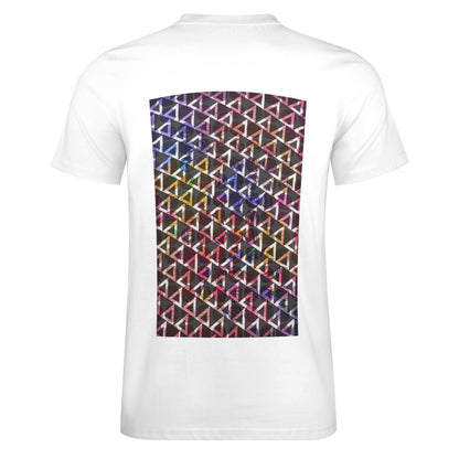 The "Art in the back" Men's Cotton T-shirt Art Meets Apparel