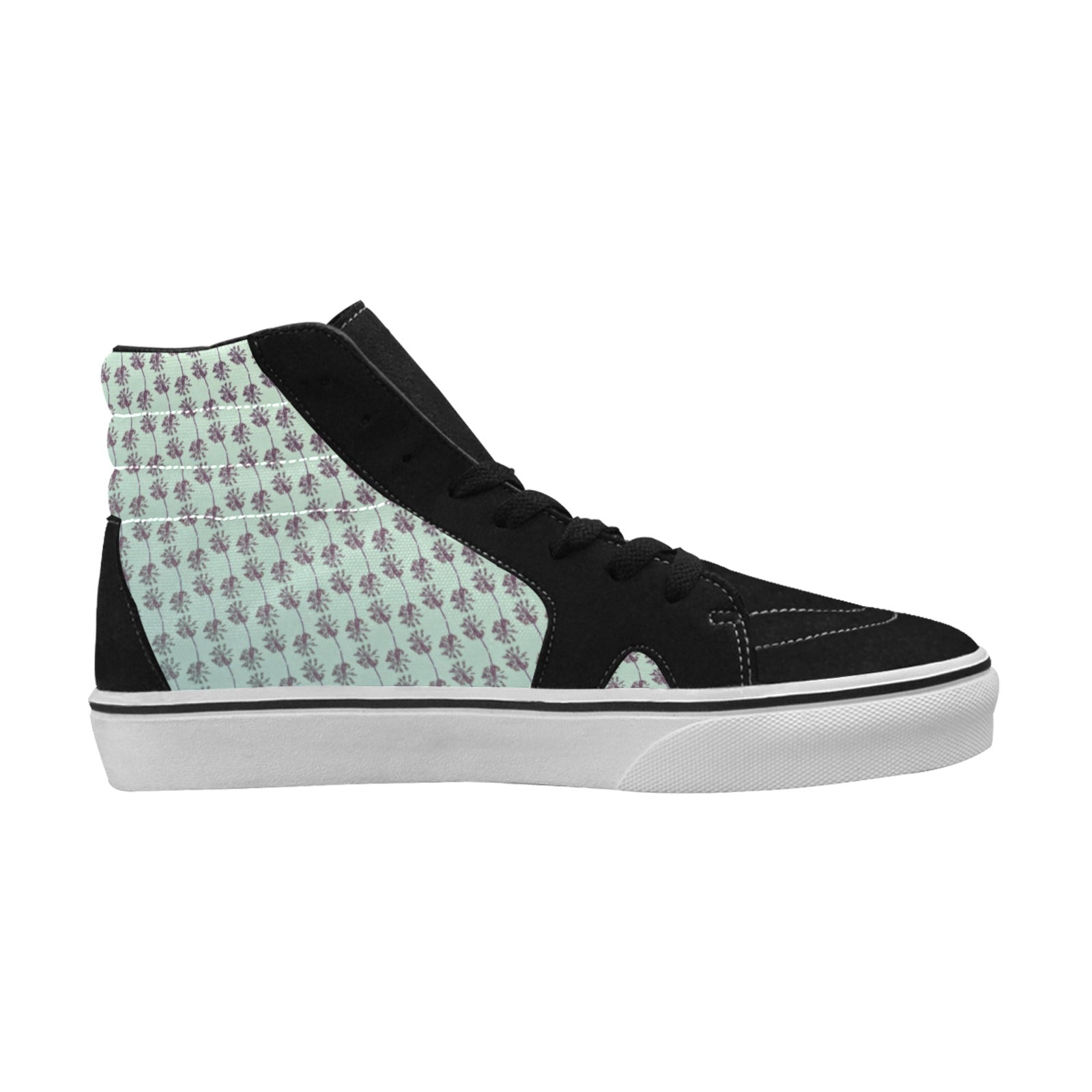 The Coast Women's High Top Canvas Shoes Art Meets Apparel
