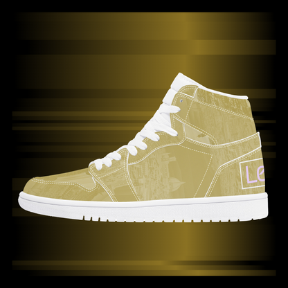 High Top Eco- Leather Sneakers