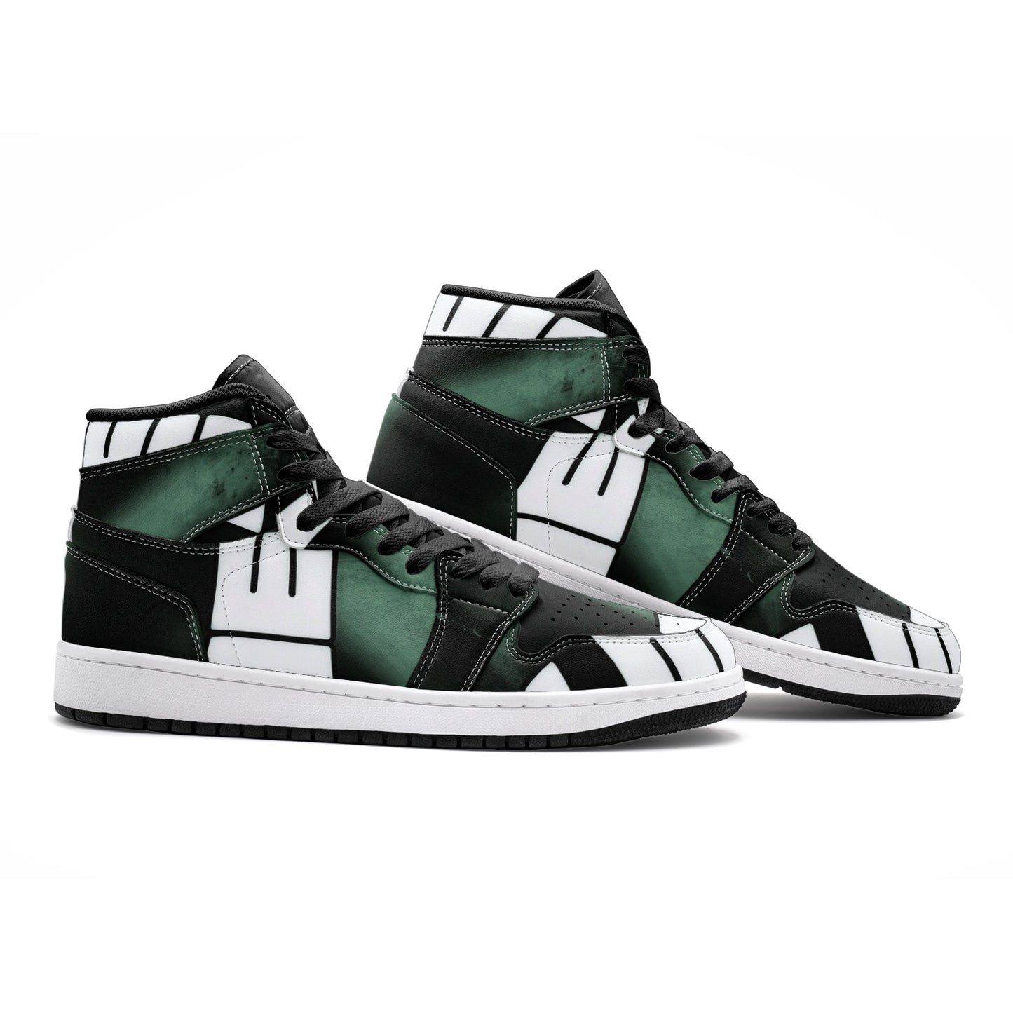 Emerald #2 High Top | LMNE | Premier Sneaker Collecton