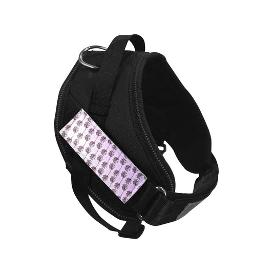 Palms inspired Dog Halter / Chest Strap & Traction Rope (Small) Art Meets Apparel