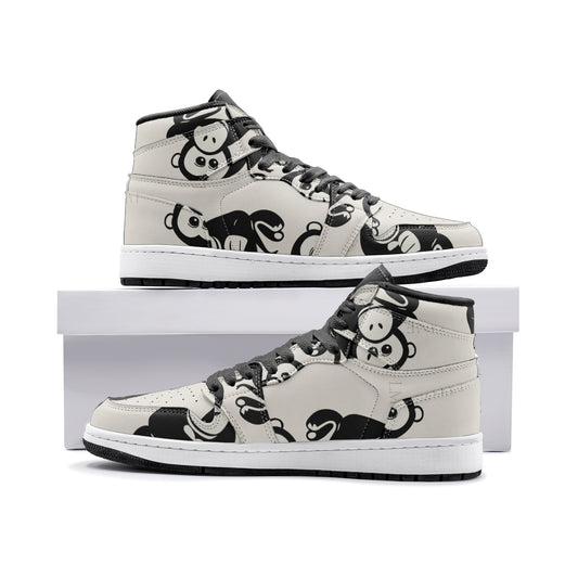 Smokin' Koalas Off White | High Top Men's Premier Sneaker Collection | LMNE Design