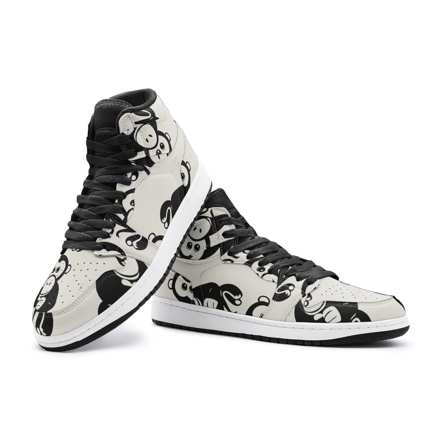 Smokin' Koalas Off White | High Top Men's Premier Sneaker Collection | LMNE Design