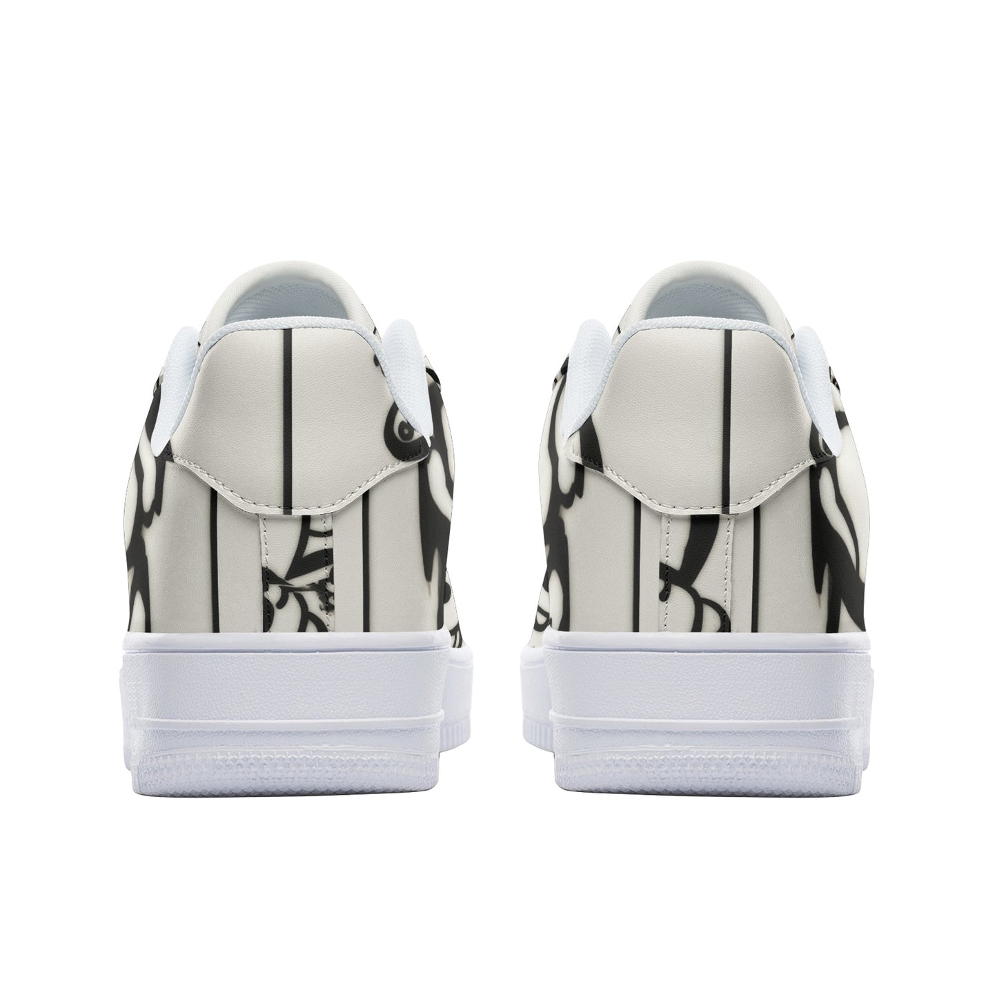 Doodle Smoke in Sand | Low Top Leather Sneakers | Premier Collection