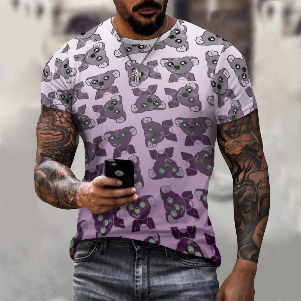 Men's Cotton T-shirt Art Meets Apparel