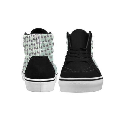 The Coast Women's High Top Canvas Shoes Art Meets Apparel