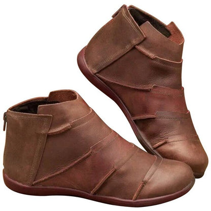 Women's Leather Shoes Botas Mujer Art Meets Apparel