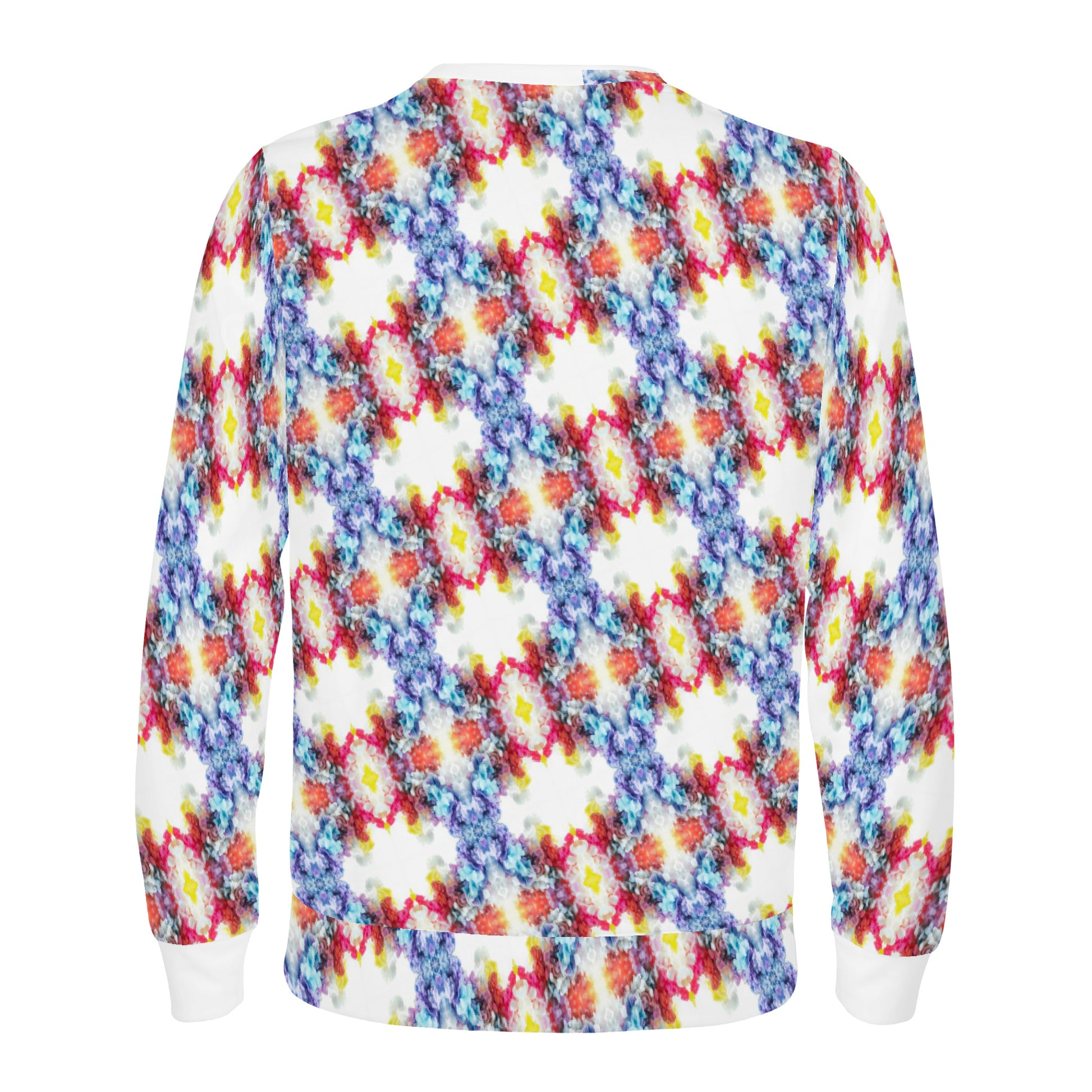 Men's All Over Print Sweater Art Meets Apparel