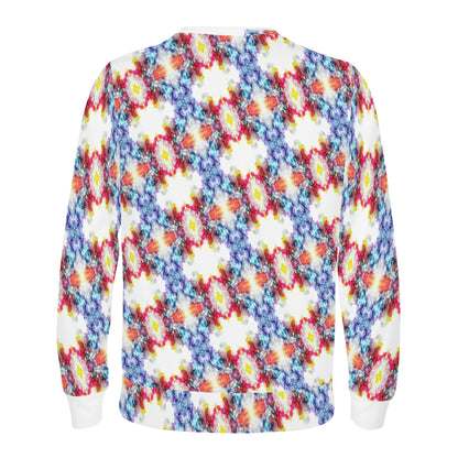 Men's All Over Print Sweater Art Meets Apparel