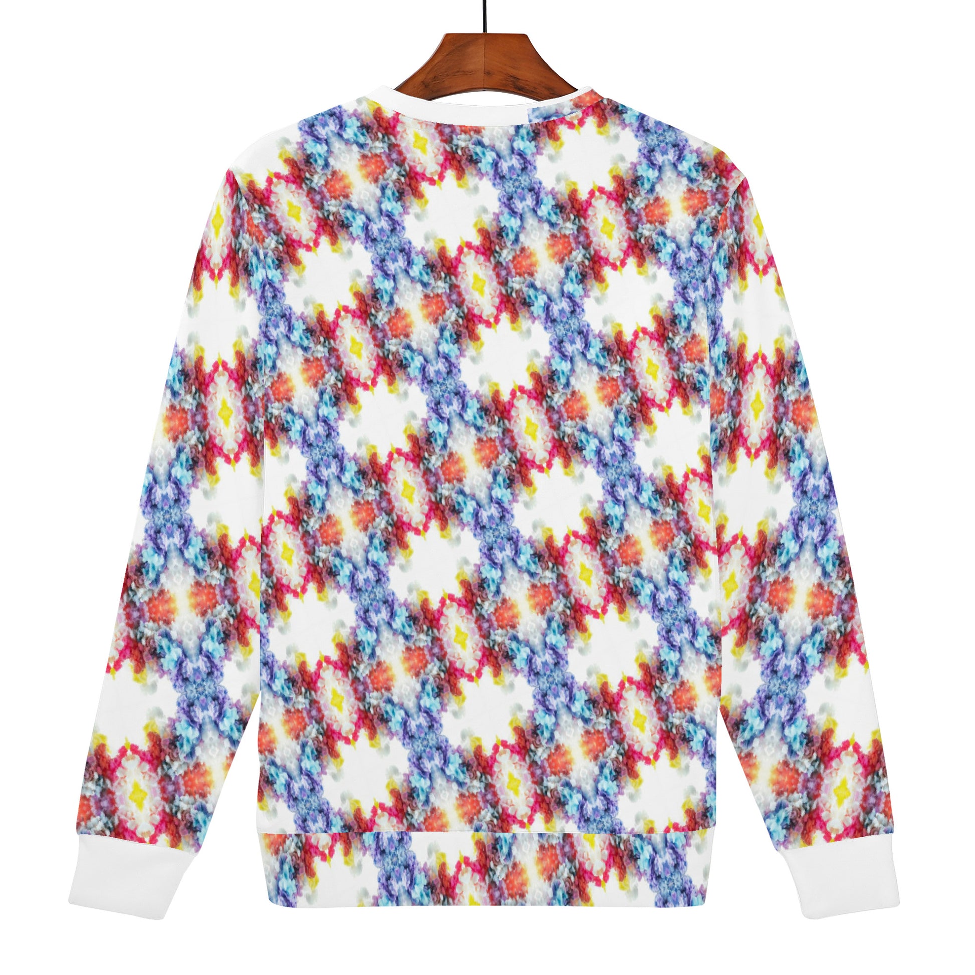 Men's All Over Print Sweater Art Meets Apparel