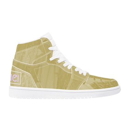 High Top Eco- Leather Sneakers