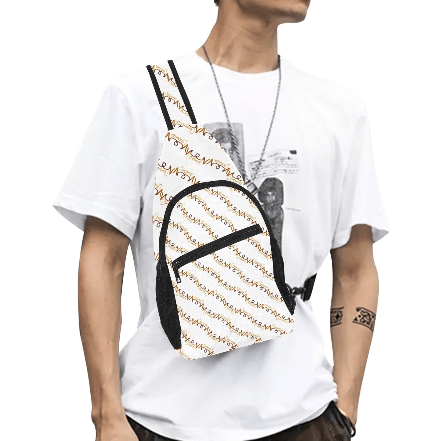 Original #1 Design Chest Bag By Lemonei Art Meets Apparel