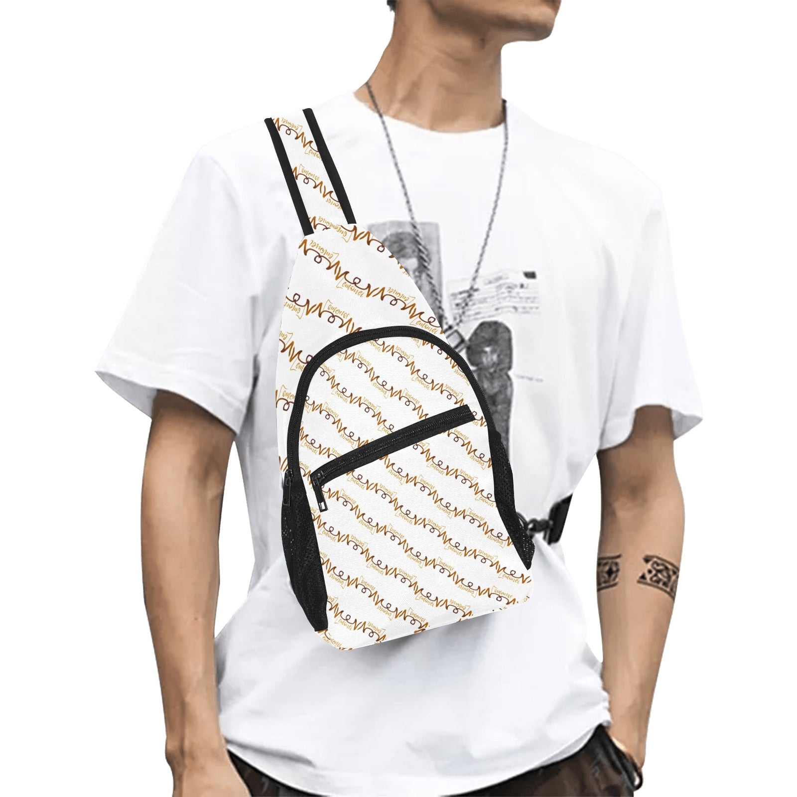 Original #1 Design Chest Bag By Lemonei Art Meets Apparel