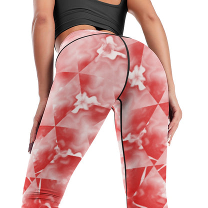 West Coast Designed Women's Sports Yoga Pants Art Meets Apparel