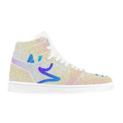 Zen Pt2 Origin Design by Lemonei Unisex High Top Sneaker Art Meets Apparel