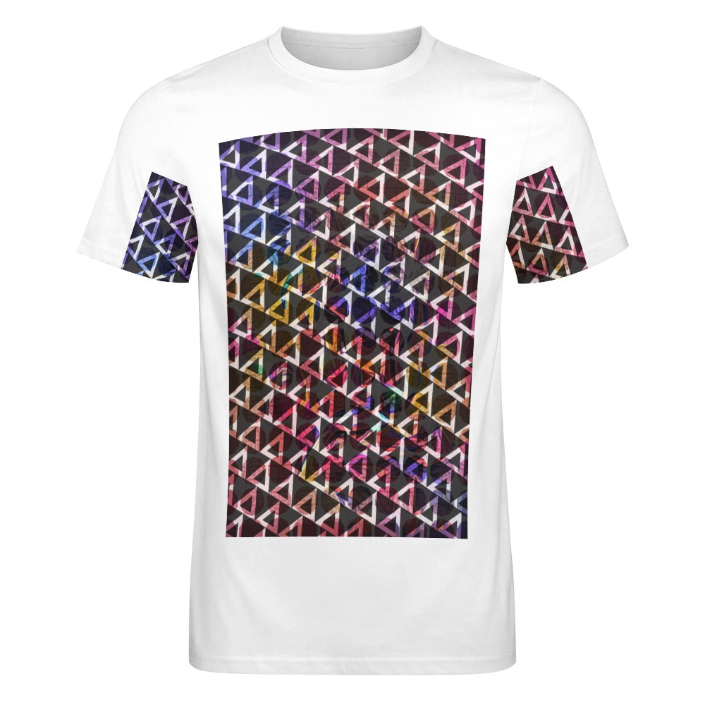 The "Art in the back" Men's Cotton T-shirt Art Meets Apparel