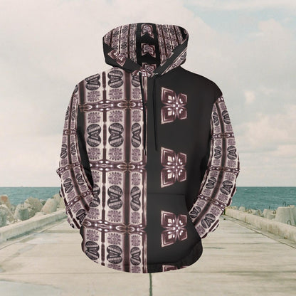 Special Edition Retro #1 Lemonei Creation Men's All Over Print Hoodie Art Meets Apparel