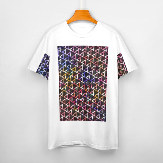 The "Art in the back" Men's Cotton T-shirt Art Meets Apparel