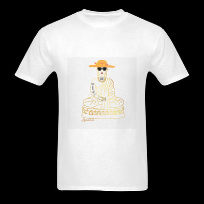 Smoke Break Zen By Lemonei Mens T-Shirt Art Meets Apparel